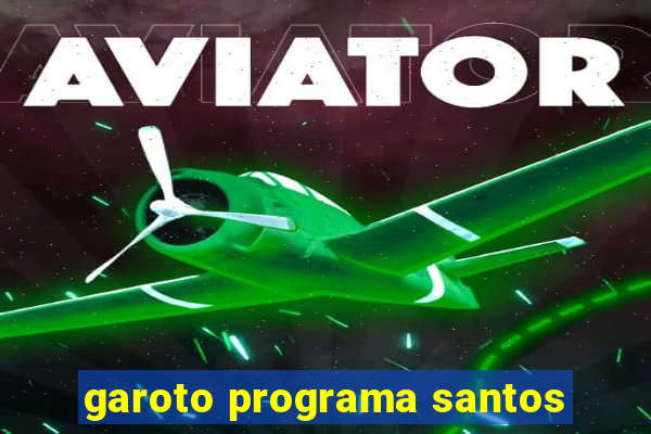 garoto programa santos