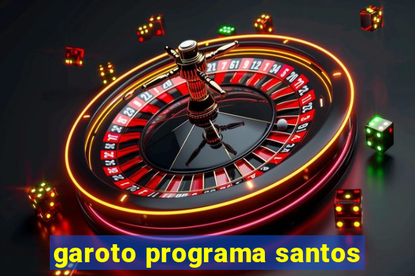 garoto programa santos