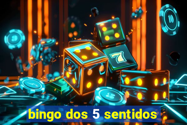 bingo dos 5 sentidos