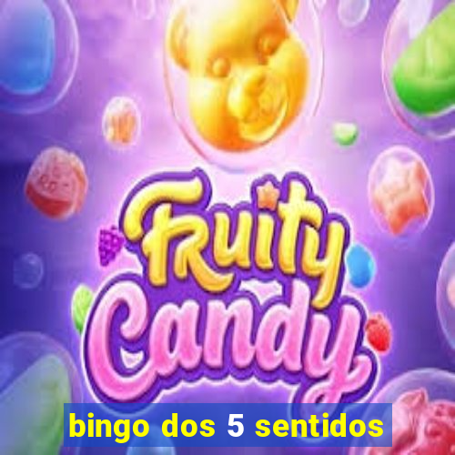 bingo dos 5 sentidos