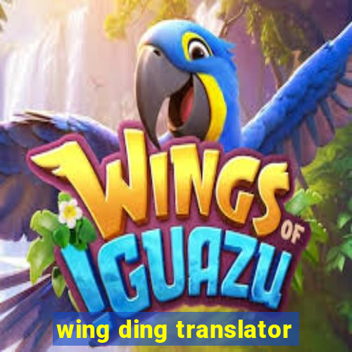 wing ding translator