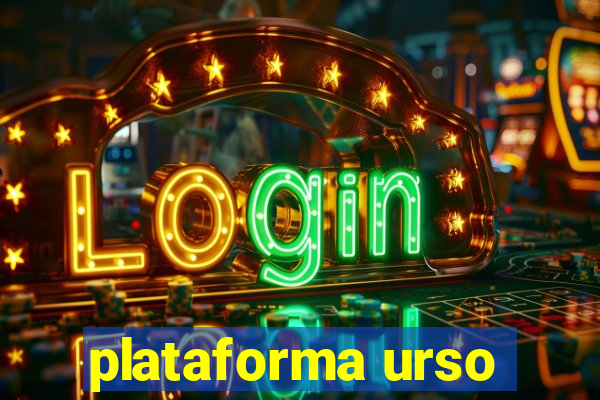 plataforma urso