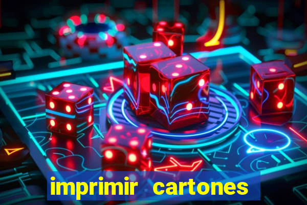 imprimir cartones de bingo