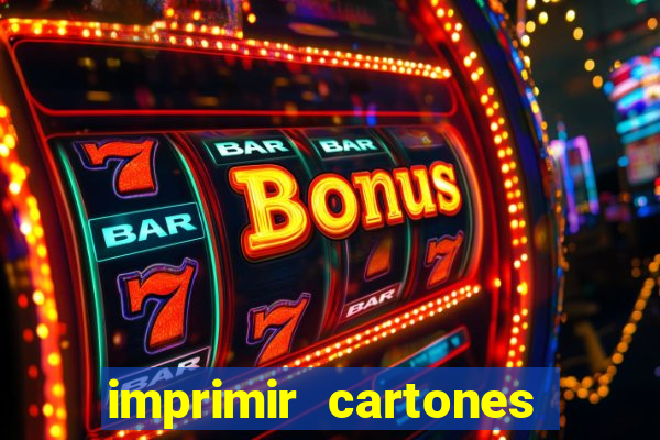 imprimir cartones de bingo