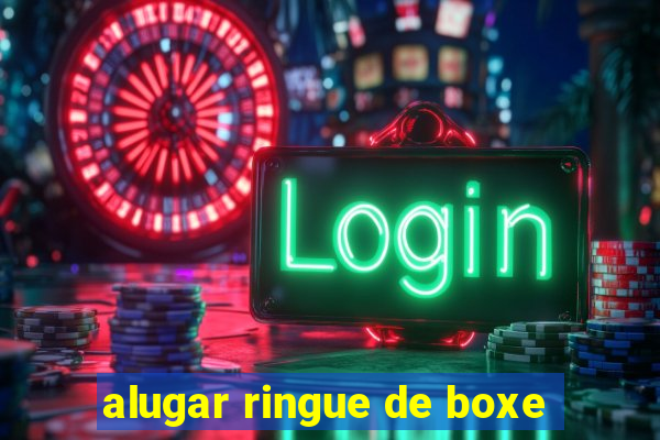 alugar ringue de boxe