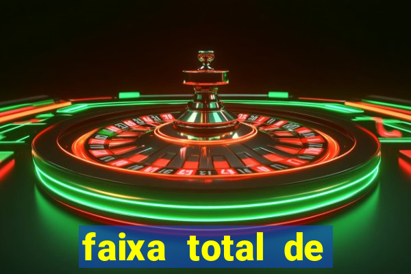 faixa total de gols 2 3 o que significa