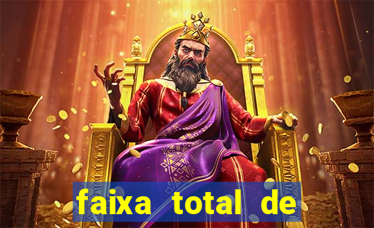 faixa total de gols 2 3 o que significa