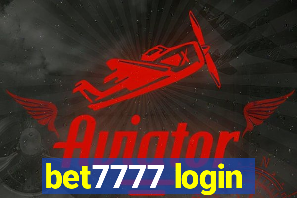 bet7777 login