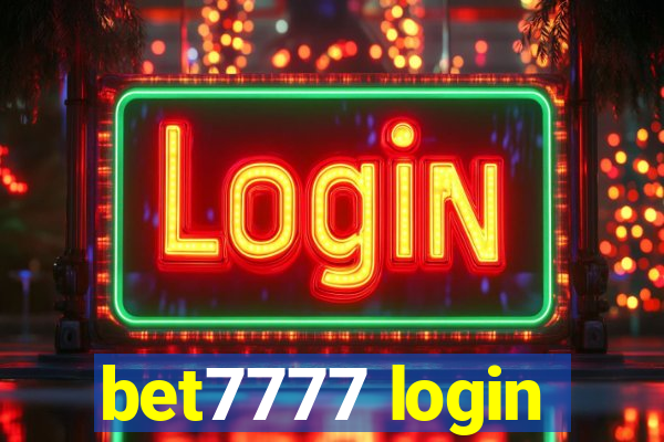 bet7777 login