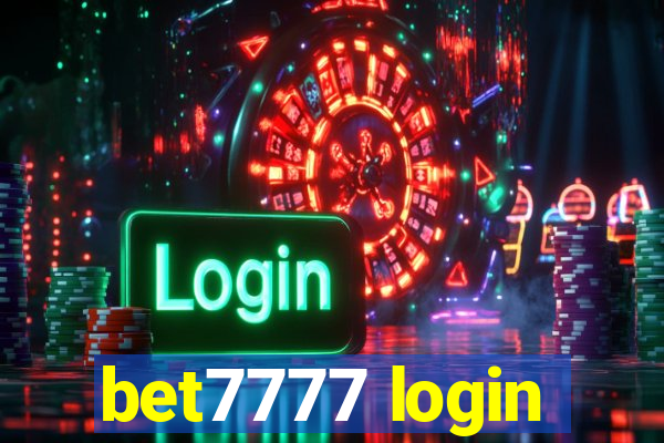 bet7777 login