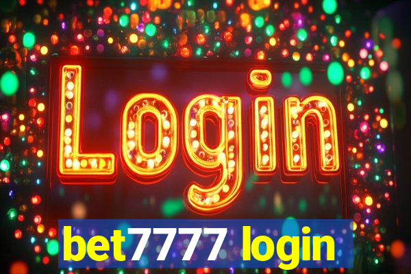 bet7777 login