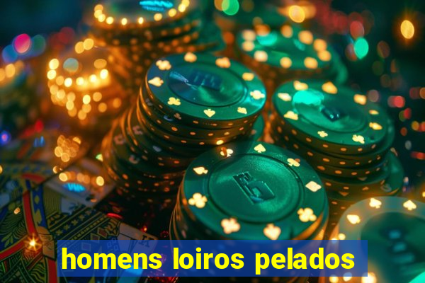 homens loiros pelados