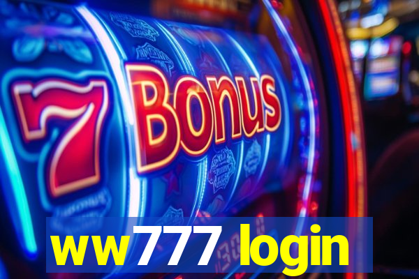 ww777 login