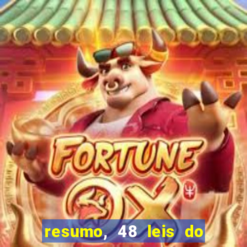 resumo, 48 leis do poder pdf