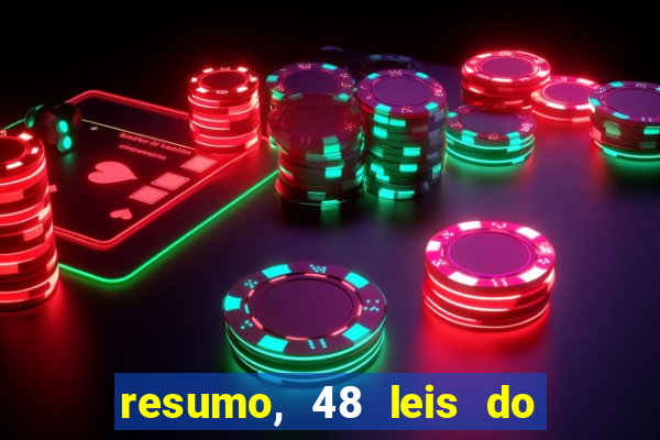 resumo, 48 leis do poder pdf