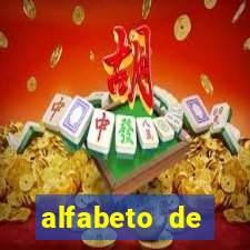 alfabeto de caligrafia bonita