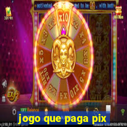 jogo que paga pix