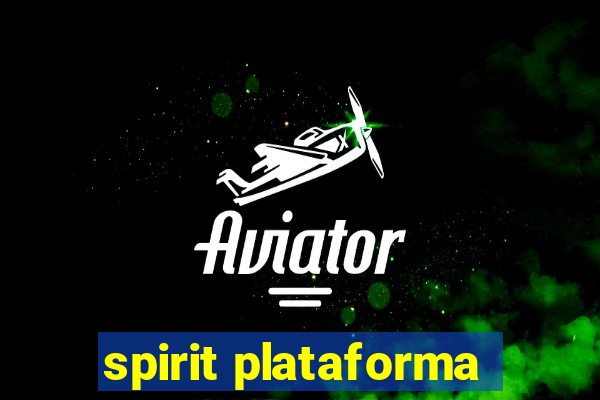 spirit plataforma