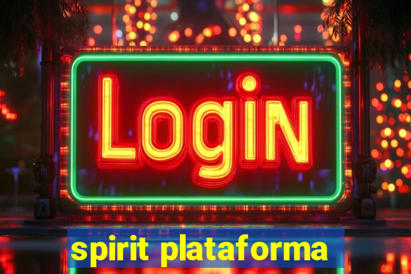 spirit plataforma