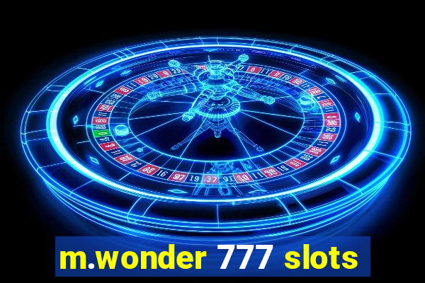 m.wonder 777 slots