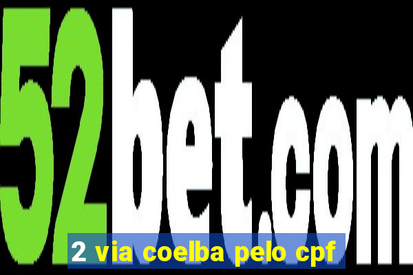 2 via coelba pelo cpf