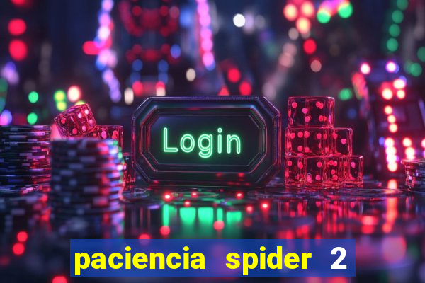 paciencia spider 2 naipes jogar