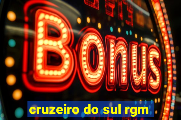 cruzeiro do sul rgm