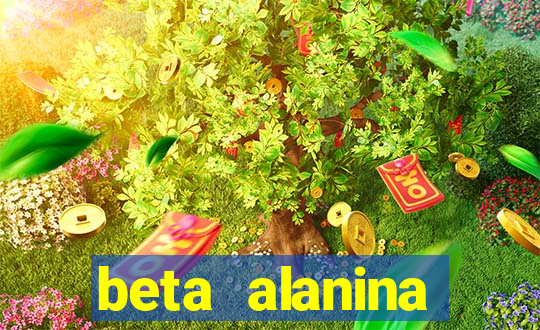 beta alanina aumenta a pressao