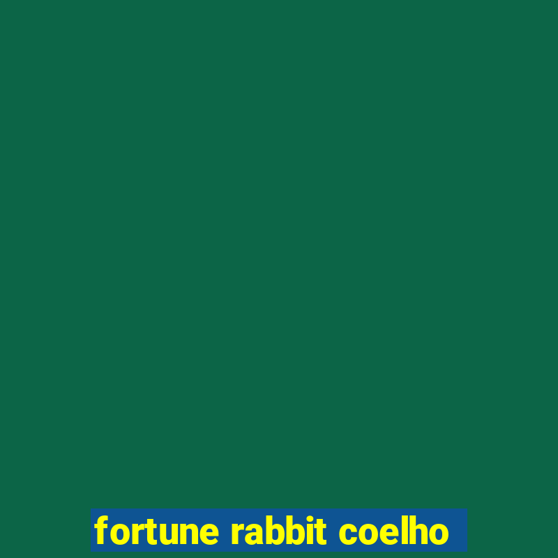 fortune rabbit coelho