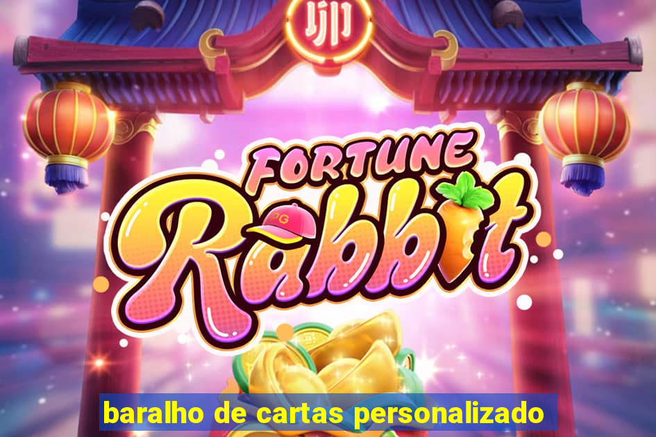 baralho de cartas personalizado