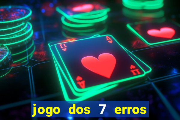 jogo dos 7 erros para manipuladores de alimentos