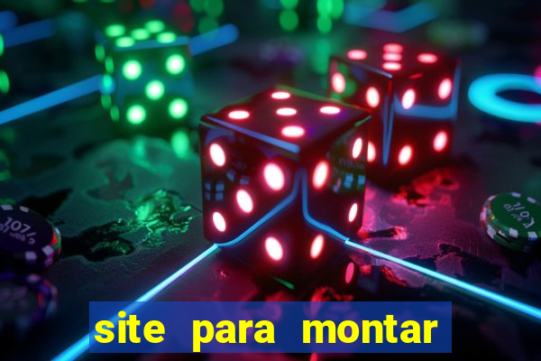 site para montar time de futebol