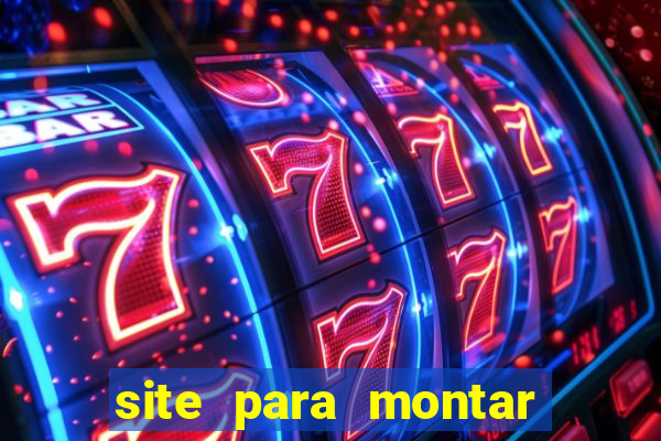 site para montar time de futebol