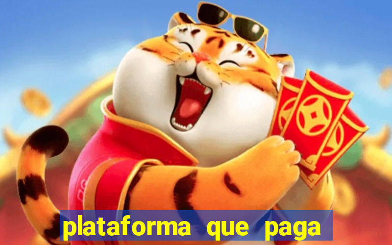 plataforma que paga no cadastro fortune tiger