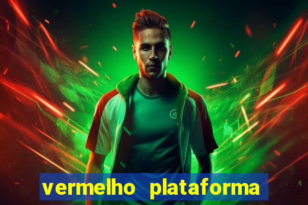 vermelho plataforma de jogos