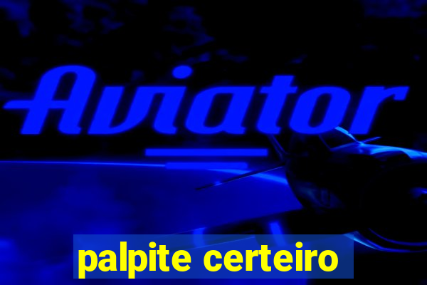 palpite certeiro