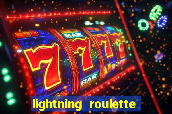 lightning roulette como jogar