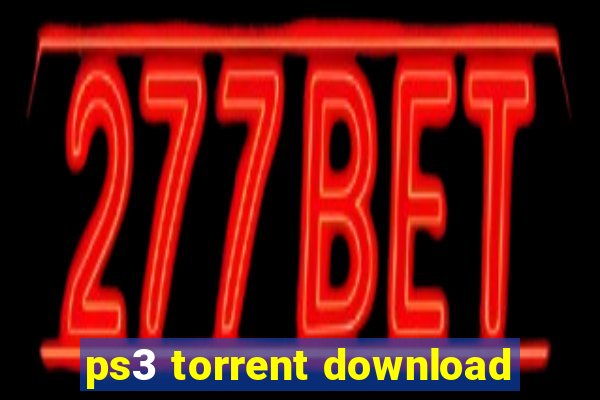 ps3 torrent download