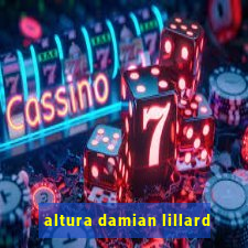 altura damian lillard