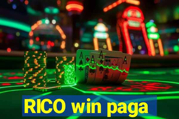 RICO win paga