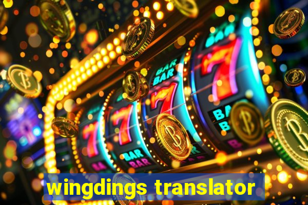 wingdings translator