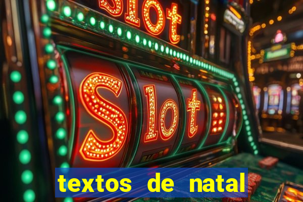 textos de natal para leitura