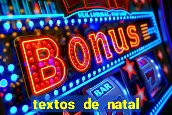 textos de natal para leitura