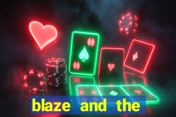 blaze and the monster machines logo font