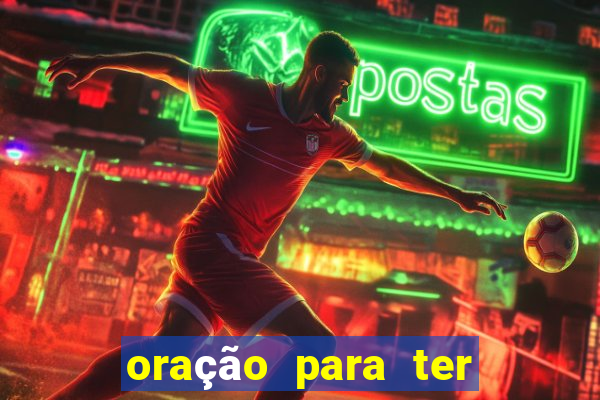 oração para ter sorte em tudo