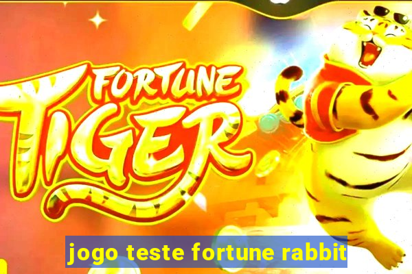 jogo teste fortune rabbit