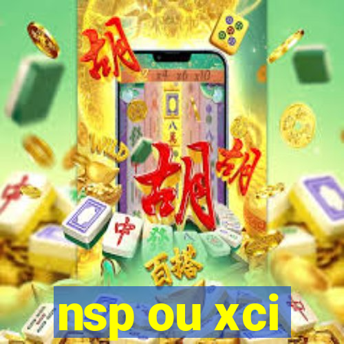 nsp ou xci