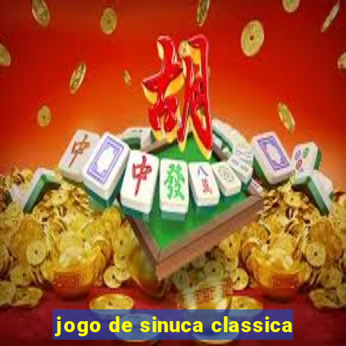 jogo de sinuca classica