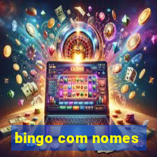 bingo com nomes