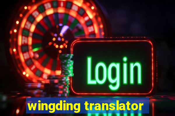 wingding translator